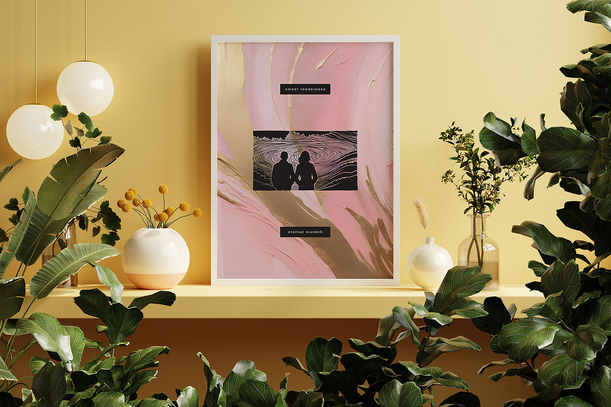 Linocut Love | Poster Builder, an Object Graphic by KetteCreate (Photo 18 of 22)