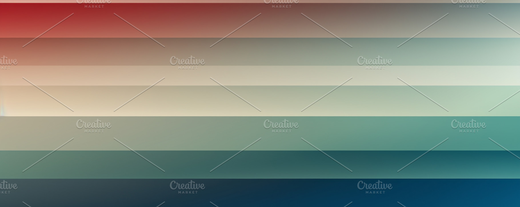 Abstract Wavy Design in Blue and Red Tones, an Abstract Photo by Natalia Klenova's Shop