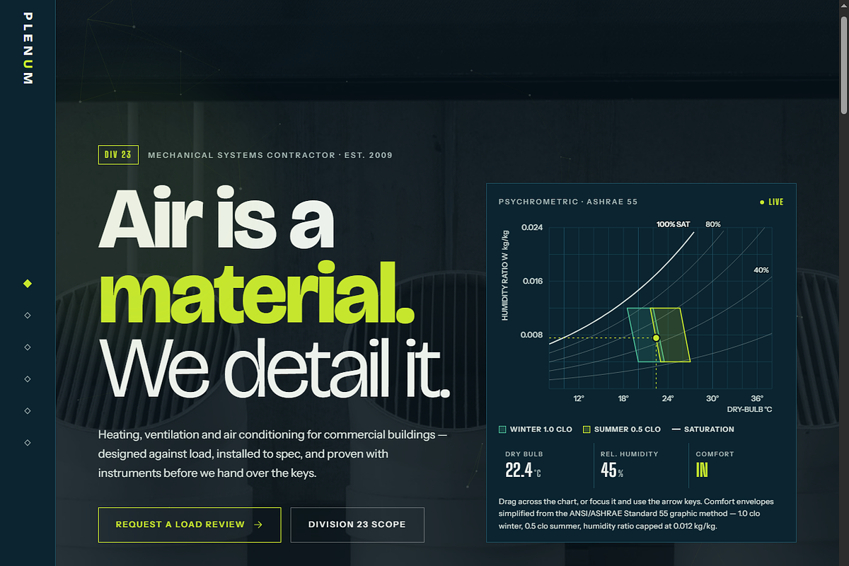 Mechanical Contractor Website, a HTML Template by DigitalsDesigns (Photo 2 of 7)