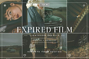 25 Expired Film Lightroom Presets, a Preset Add-On by TheWayfarerShoppe (Thumbnail 1 of 7)