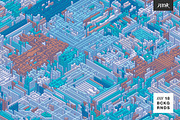 Isometric Vector | Rounded Shapes, a Background Graphic by dvtchk (Thumbnail 12 of 12)