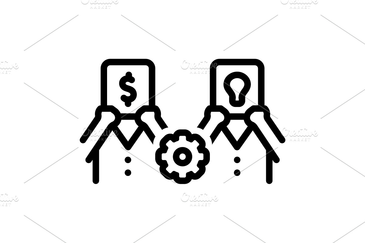 Role employment black icon, an Icon by Creative priyanka