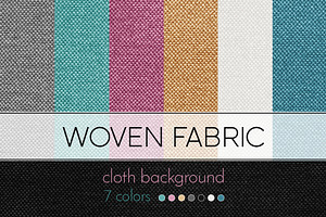 Woven fabric texture