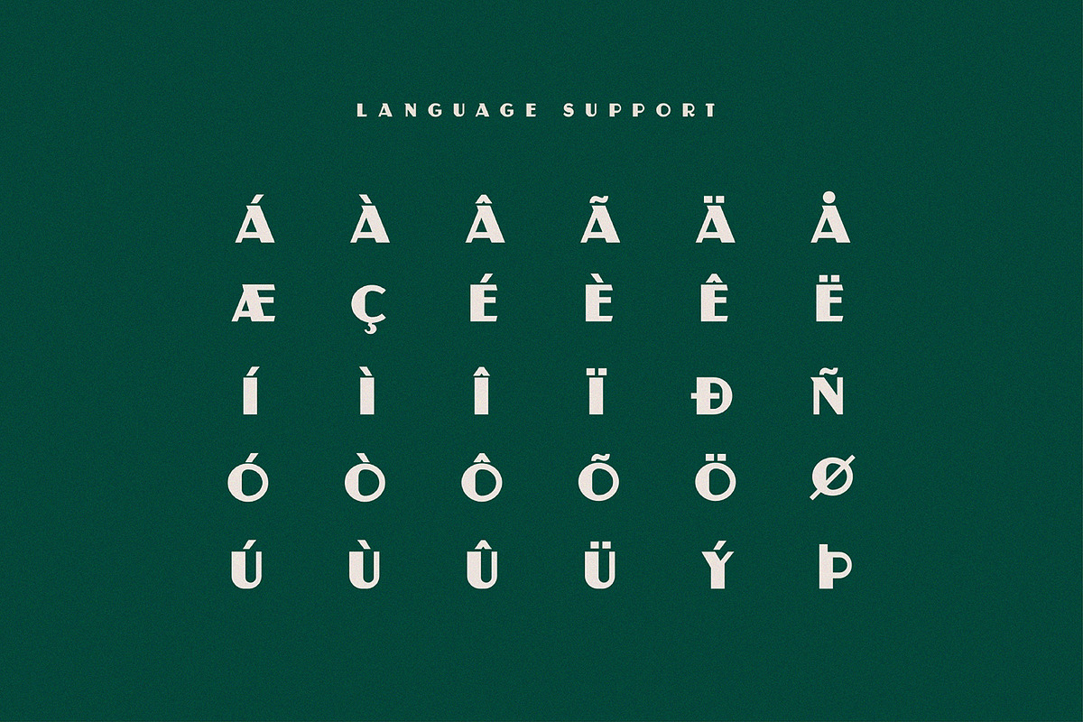 Reuben - A Vintage Display Font, a Sans Serif Font by JK Design Co. (Photo 4 of 8)