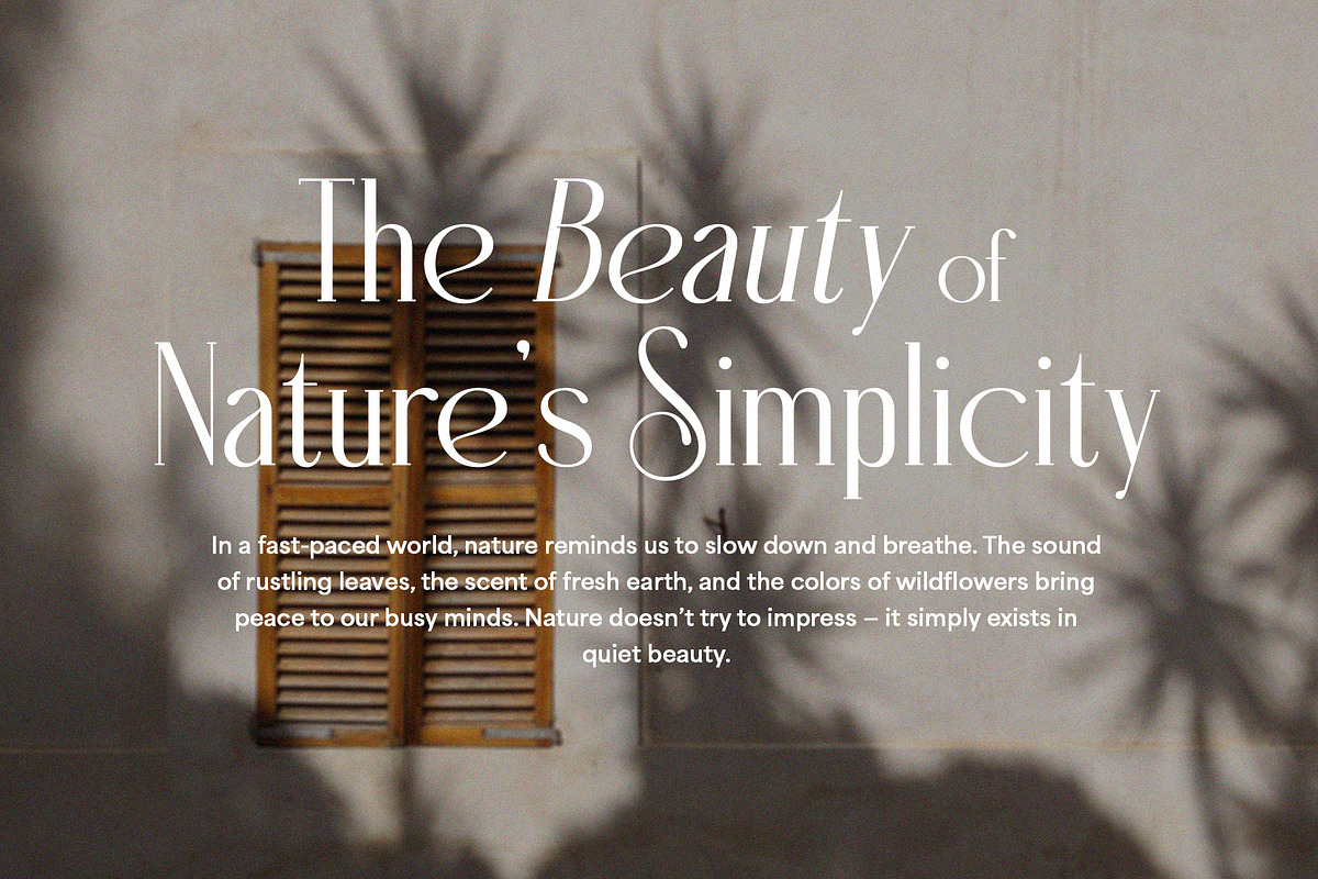 Helona - A New Modern Ligature Serif, a Serif Font by Almeera Std (Photo 2 of 10)