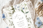 Airy Blue Floral, a Decorative Illustration by heyiamalice (Thumbnail 11 of 11)