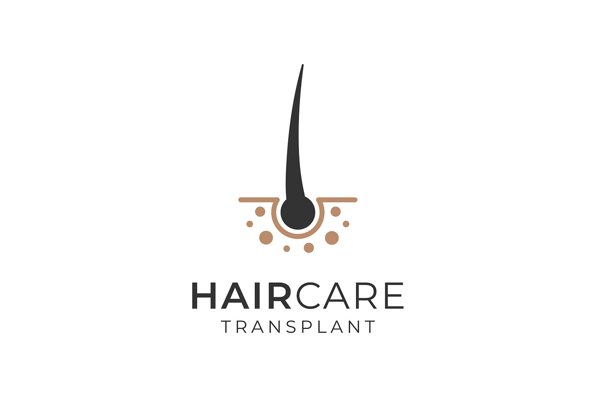 Hair Transplant Dermatology Logo, a Branding & Logo Template by ika trisiana
