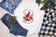 Cardinal Christmas PNG Bundle, a Graphic by CraftlabSVG (Thumbnail 13 of 15)