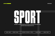 Watobold - Sport Tall Font, a Sans Serif Font by Iqsiart Studio (Thumbnail 5 of 7)