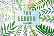 Leaves, a Decorative Illustration by Digital Studio (Thumbnail 1 of 7)