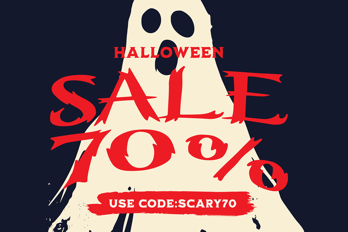 VOODZ – Halloween Typeface, a Font by Arendxstudio (Photo 7 of 10)