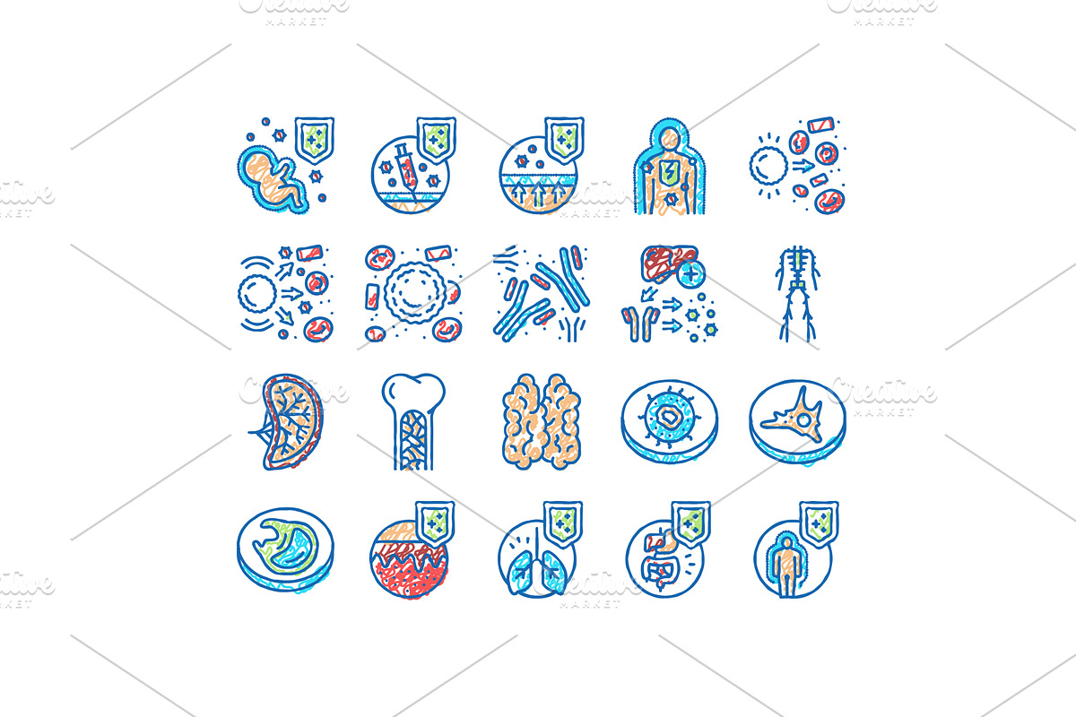 Immune System Disease And Treat, an Object Illustration by pikepicture