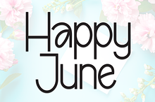 Happy June | Script Font
