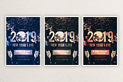 2019 New Year Eve, a Flyer Template by What a Story (Thumbnail 2 of 5)