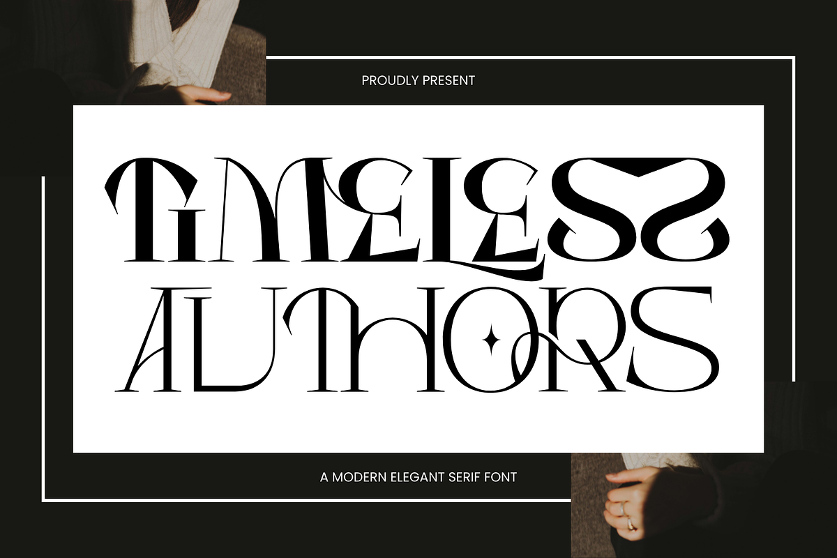 Timeless Authors Font, a Serif Font by 177Studio (Photo 1 of 8)