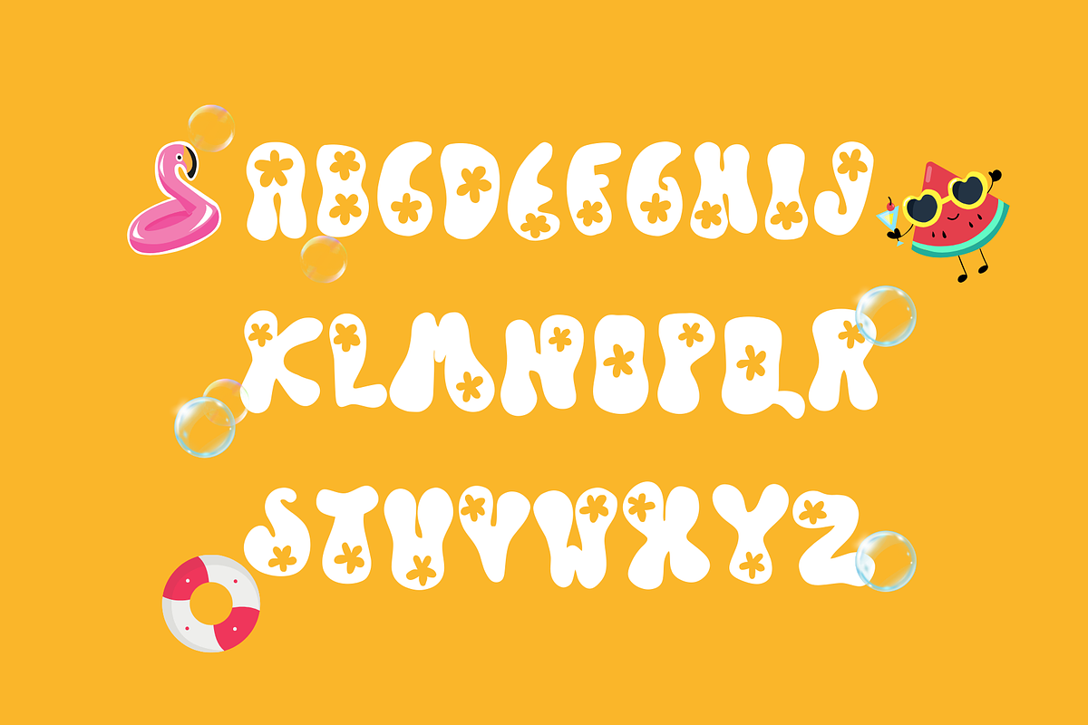 Summer font, a Handwritten Font by JJuta (Photo 8 of 8)