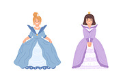 Cute little princesses set, a Person Illustration by Good Studio (Thumbnail 3 of 4)