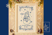 50 Hand-Drawn Winter Snowman Clipart, a Seasonal Illustration by SvetaGallery (Thumbnail 6 of 7)