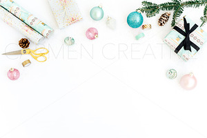Christmas styled stock photography featuring christmas styled stock