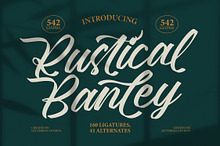 Rustical Banley Modern Script Font