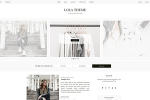 Lola - WordPress Theme