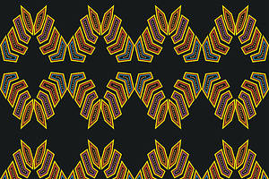 Ethnic boho seamless pattern