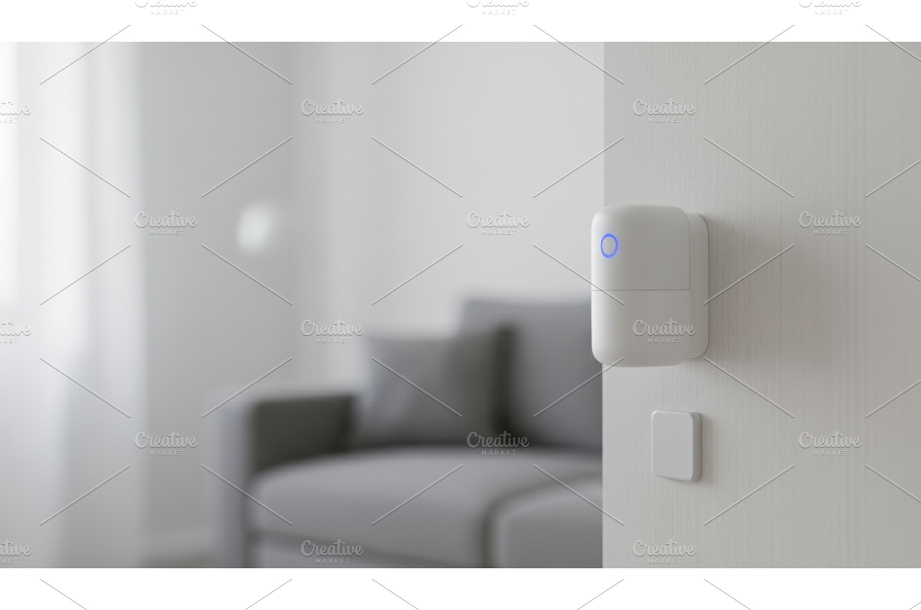 White smart home sensor is mounted, a Technology Photo by Igor Tichonow
