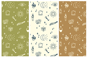 Mystical + Magic Icon Set + Patterns, a Graphic by kittyShark Creative (Thumbnail 6 of 6)