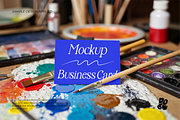Business Card Mockup Set, a Books & Magazine Mockup by DOBE Studio (Thumbnail 2 of 6)