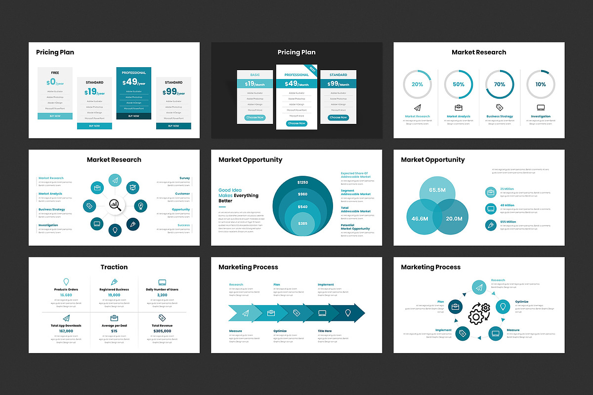 Business Plan Presentation Template, a Presentation Template by CreativeSlides (Photo 7 of 16)