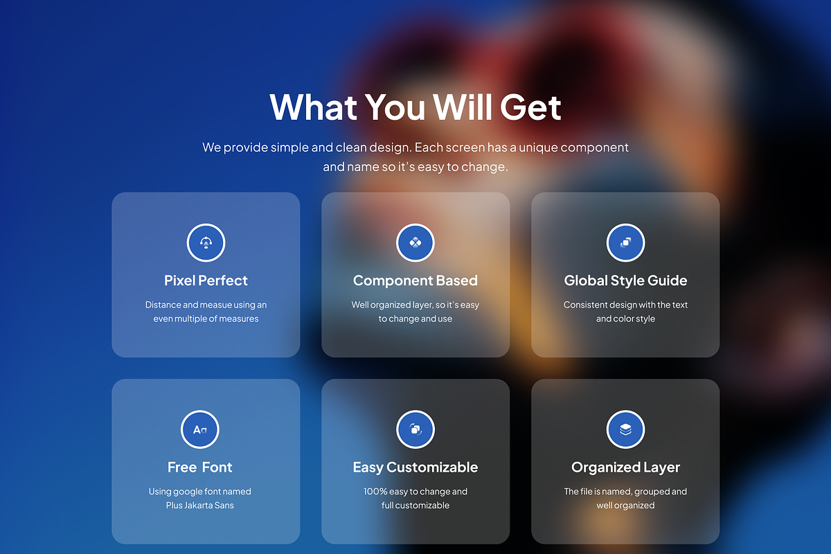 Frame - Photography Website, an UI Kit Template by Ahmed Rubel (Photo 2 of 8)