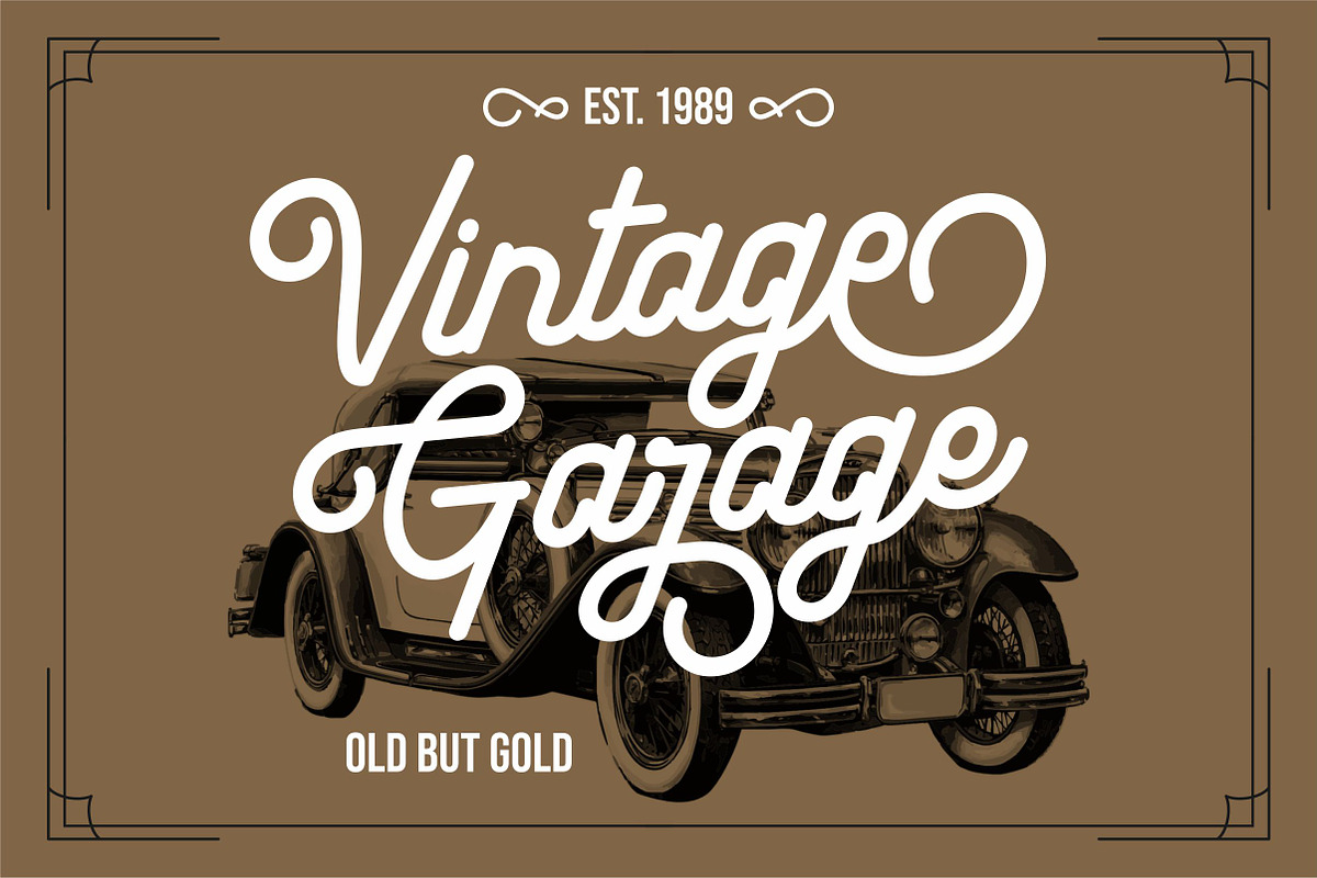 Fireclay - Logotype Monoline, a Script Font by ErgibiStudio (Photo 3 of 10)