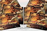 Summer Surf Camp Flyer Template, a Flyer Template by regalDRAW (Thumbnail 3 of 4)