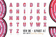 Bold Neon 3D Lettering, a Graphic by TVartworks (Thumbnail 7 of 16)