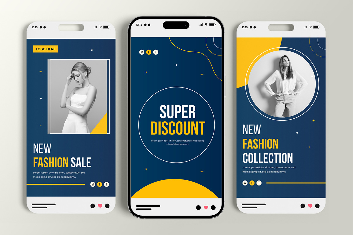 Fashion Sale Social Media Story, a Social Media Template by MightyDesign (Photo 1 of 6)
