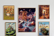 Surreal Posters Kids Room Gallery, a Graphic by SunnyAfternoons (Thumbnail 8 of 10)