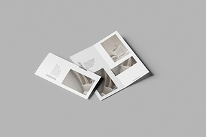 DL Brochure Bi-fold Mockup