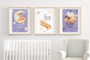 Cat. Posters, clipart & lettering, an Animal Illustration by Lesya Skripak (Thumbnail 5 of 8)