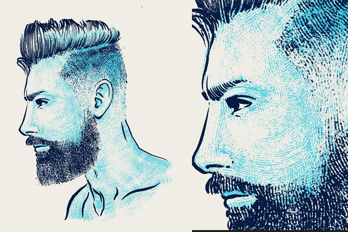 ENGRAVER 2.1 Brushes - Procreate, a Brush Add-On by Conrad Garner Studios (Photo 4 of 6)
