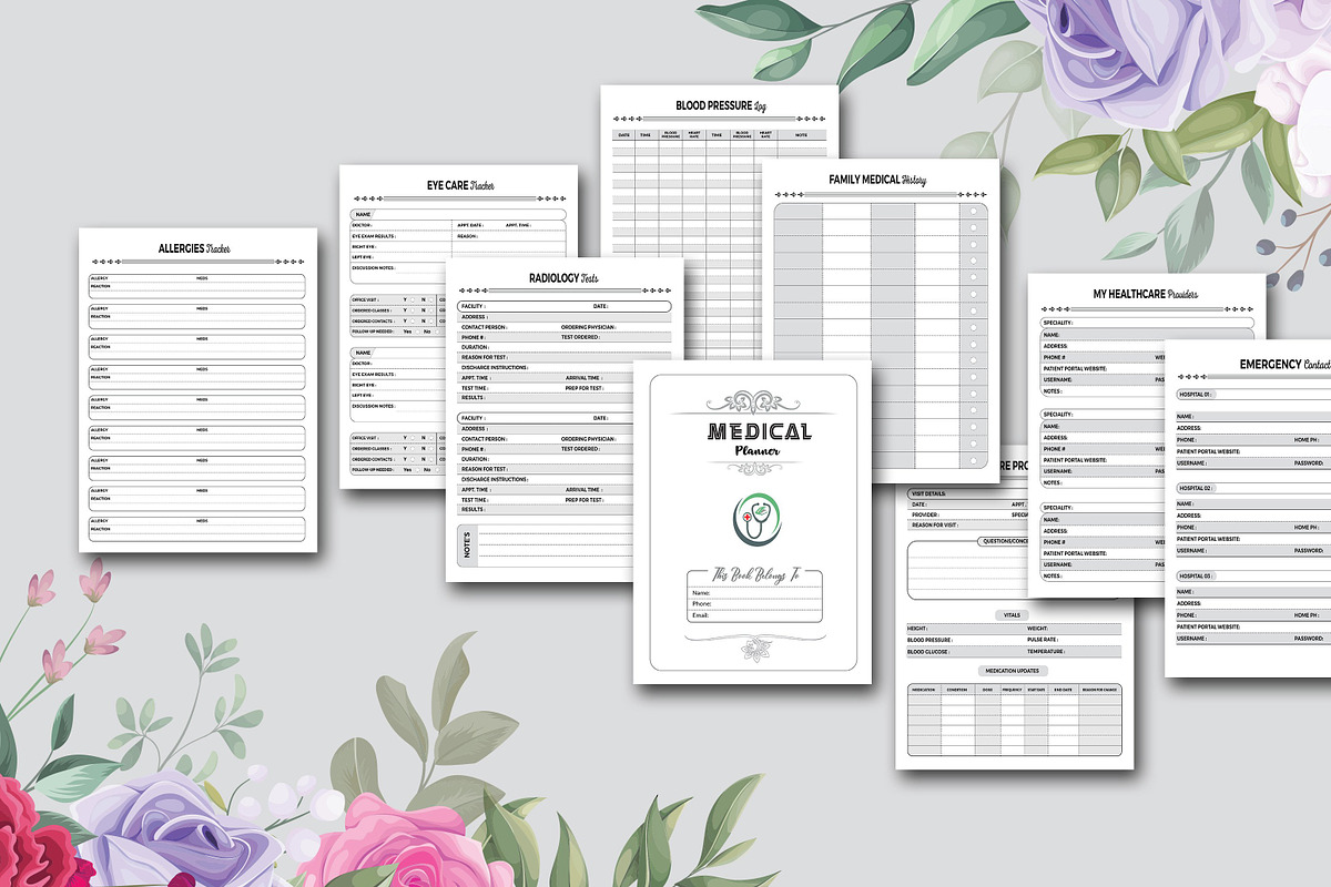 Medical Planners | Ai & PDF, a Stationery Template by design_hut (Photo 3 of 3)