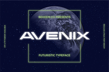 Modern Futuristic Font