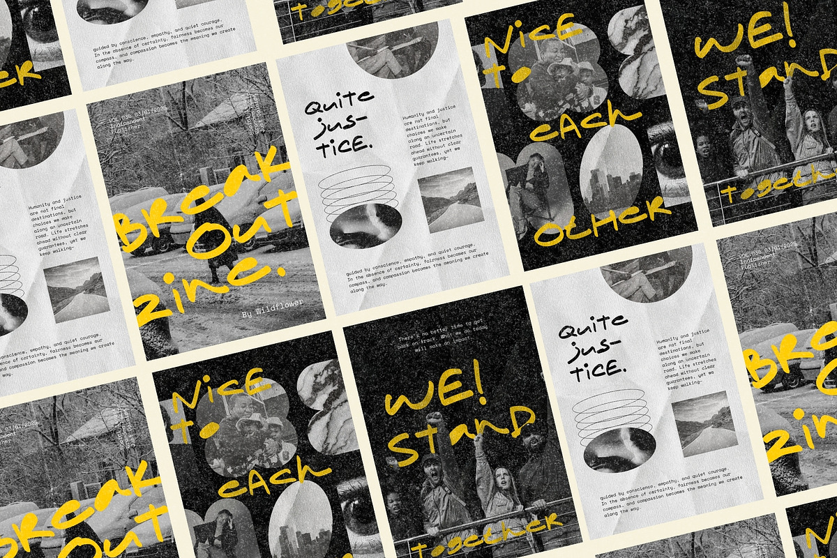 Working Draft - Raw Handwritten, a Handwritten Font by Sloulyfe (Photo 6 of 10)