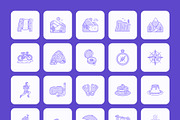 95 Travel and Leisure Icons, a Duotone Icon by Prosymbols (Thumbnail 10 of 10)