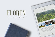 FLOREN TYPEFACE, a Serif Font by alit design (Thumbnail 2 of 5)