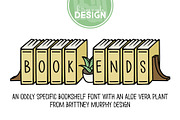 Book Ends, a Font by Brittney Murphy Design (Thumbnail 1 of 2)