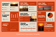 Orange Cream Travel Intererary, a Presentation Template by Sixtemp (Thumbnail 3 of 3)