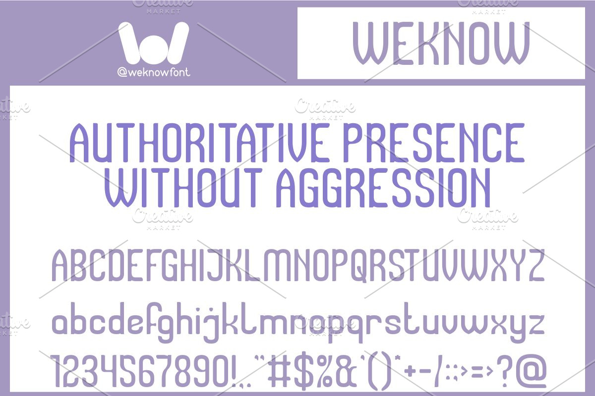 Universal Law font, a Sans Serif Font by weknow (Photo 4 of 8)
