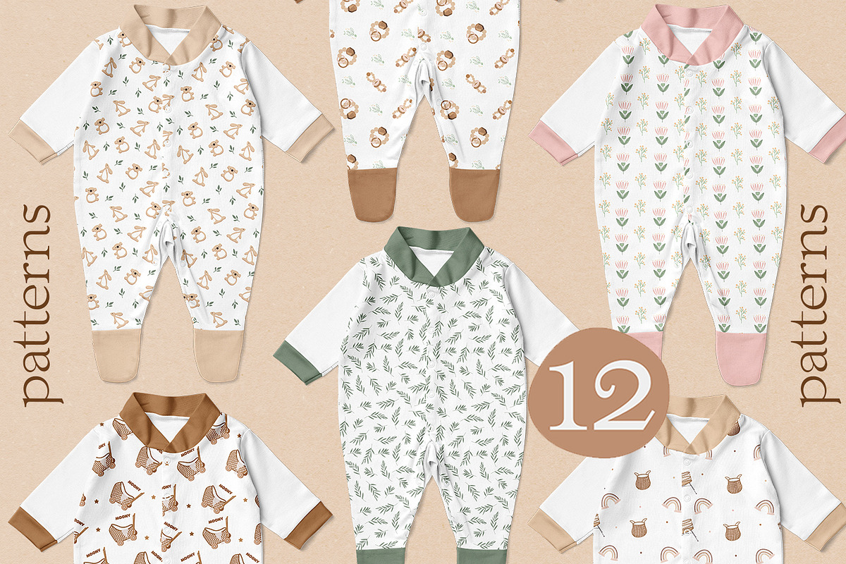 Boho Baby World Clipart, a Decorative Illustration by JT_Design_Art (Photo 10 of 11)