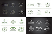 Awesome Cannabis Logotype Templates, a Branding & Logo Template by Ckybe's Corner (Thumbnail 3 of 6)