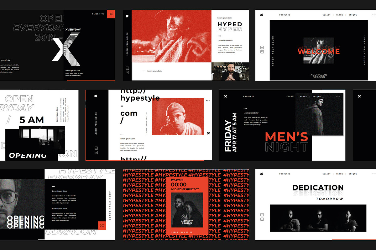 XGdragon Googleslide Template, a Presentation Template by Rocket Template (Photo 7 of 14)